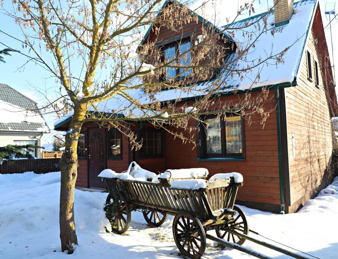 Ferienwohnung Przytulny Kat Białowieża Exterior foto